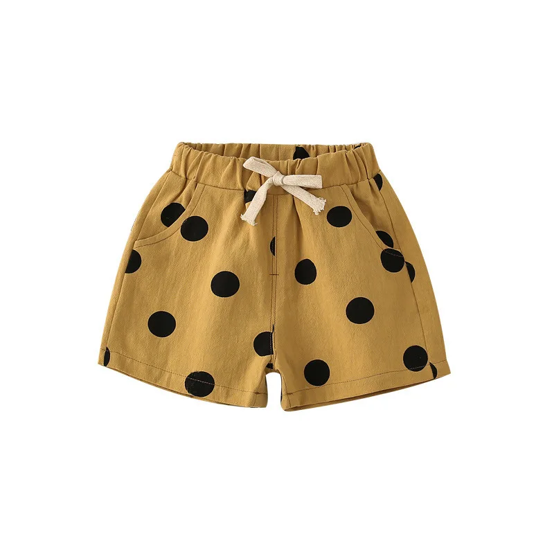 

Summer Shorts for Baby Girls Casual Children's Clothing Cotton Polka Dot Shorts for Toddler Girl Loose Short Pants For 1-6 Yrs