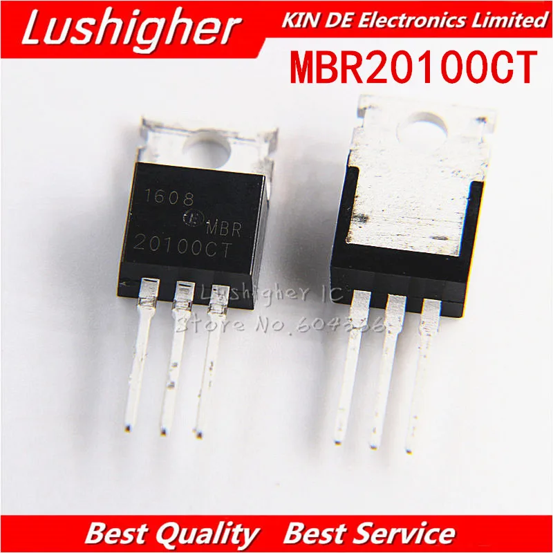 10 шт. MBR20100CT TO220 MBR20100 220 MBR 20100CT новый оригинальный|100 pcs|10 pcs |