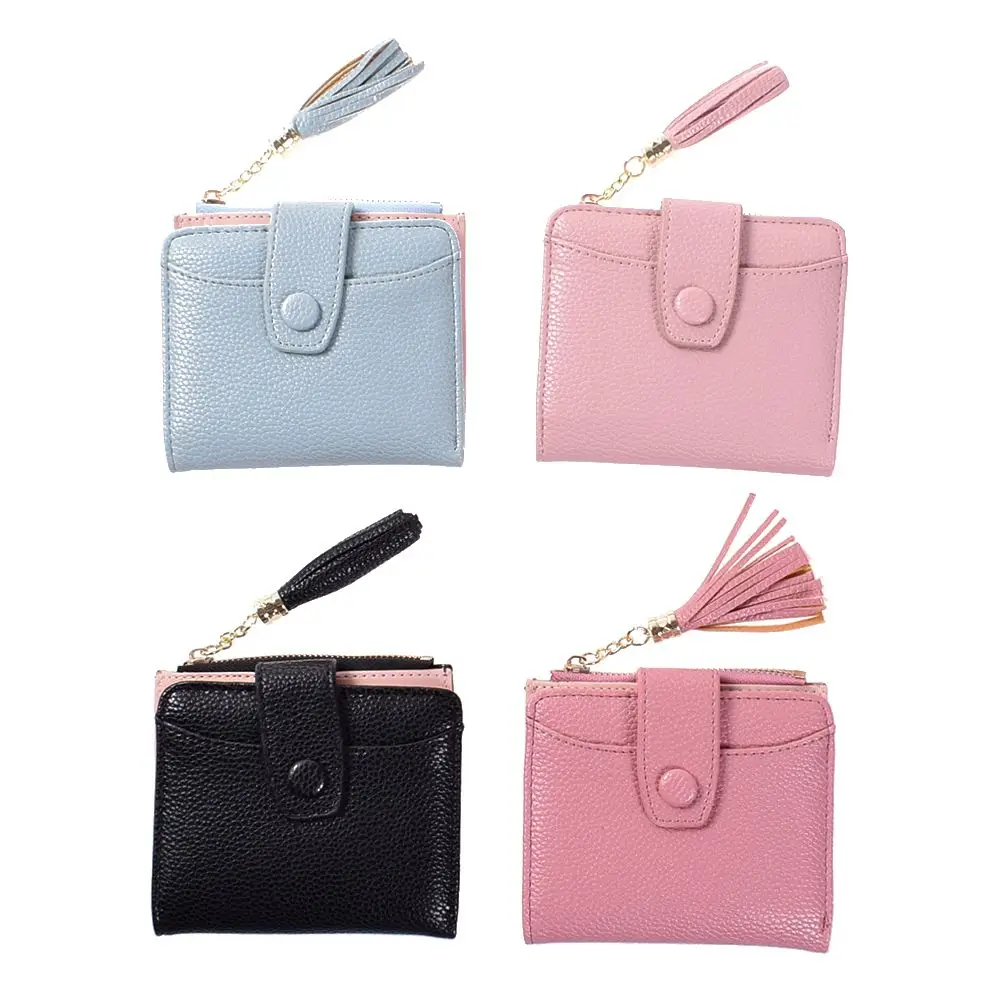 

Women Wallet Luxury Leather Small Mini Women Wallets Female Purses Short Zipper Coin Purse Credit Card Holder