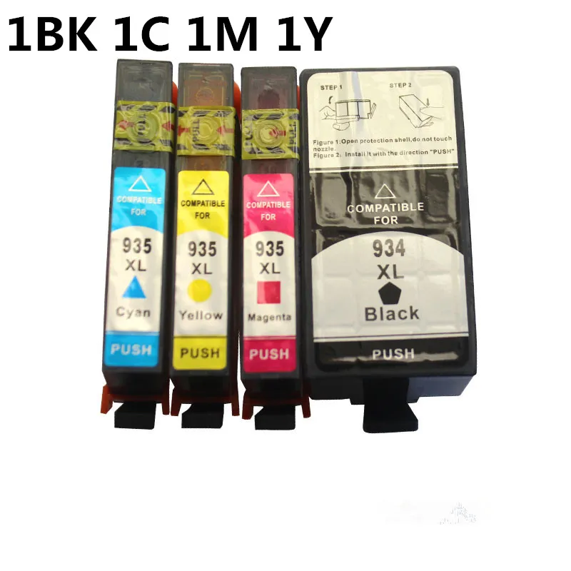 Replacement for 934XL 935XL Ink Cartridges High Capacity Compatible for Officejet Pro 6830 6820 6230 6812 6815 6835 