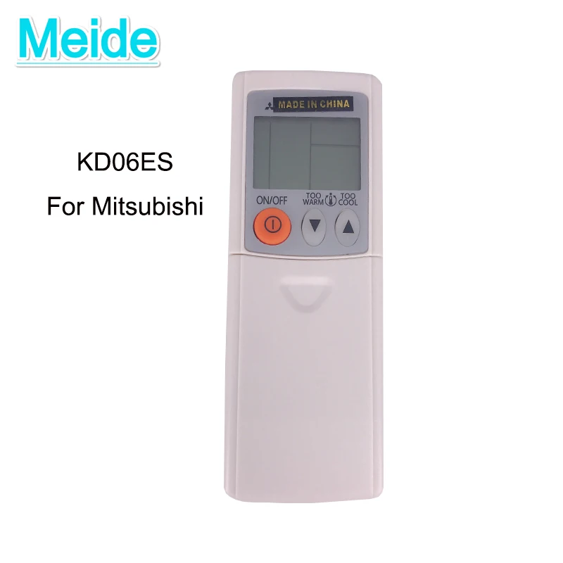 

TCMeide For New mitsubishi air conditioner remote control KD06ES MSZ-GA35VA KD06ES/KD07BS/KP07BS//KP06DS KP3BS