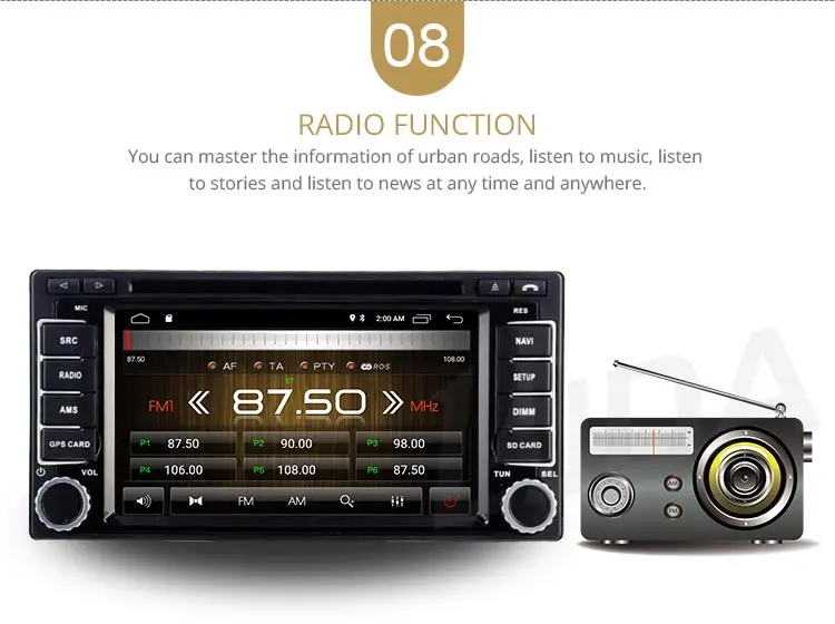 Cheap LJDA 2 Din Android 9.1 Car DVD Player For Subaru Forester Impreza 2008-2011 Wifi GPS Navi Radio 2G RAM Stereo Audio Multimedia 10