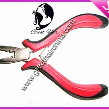 RB-R Профессиональный плоскогубцы из нержавеющей стали для наращивания волос 10 шт./лот;