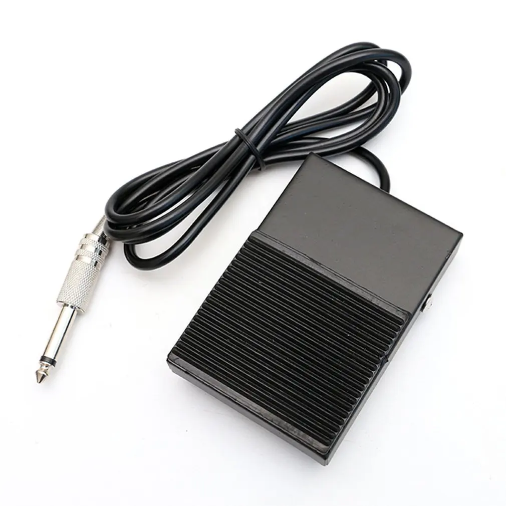 Foot switch Pedal Tattoo Machine Gun Power Supply Black Square Foot