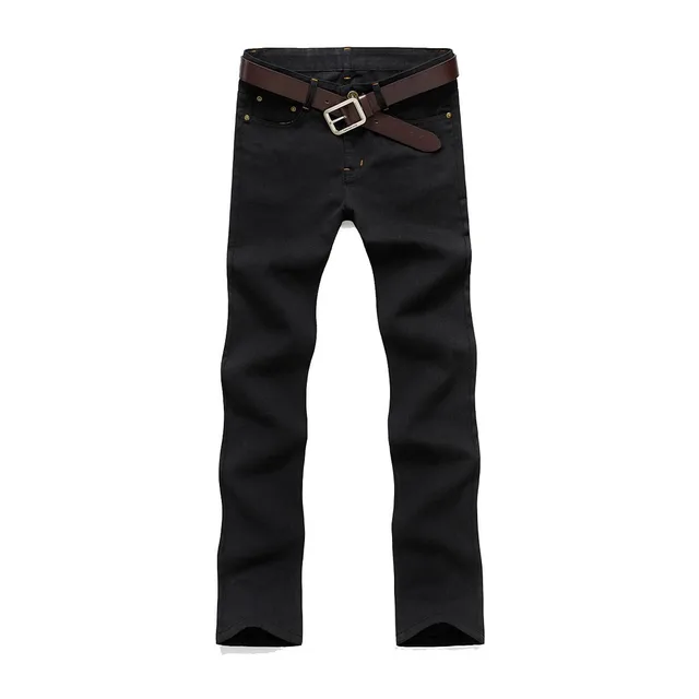 Business style dress jeans good quality cotton mens jeans fashion