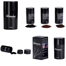 Горячая натуральные волокна для волос порошок волос строительное волокно плотный консилер выпадение волос Полный волос три цвета выпадение продукта