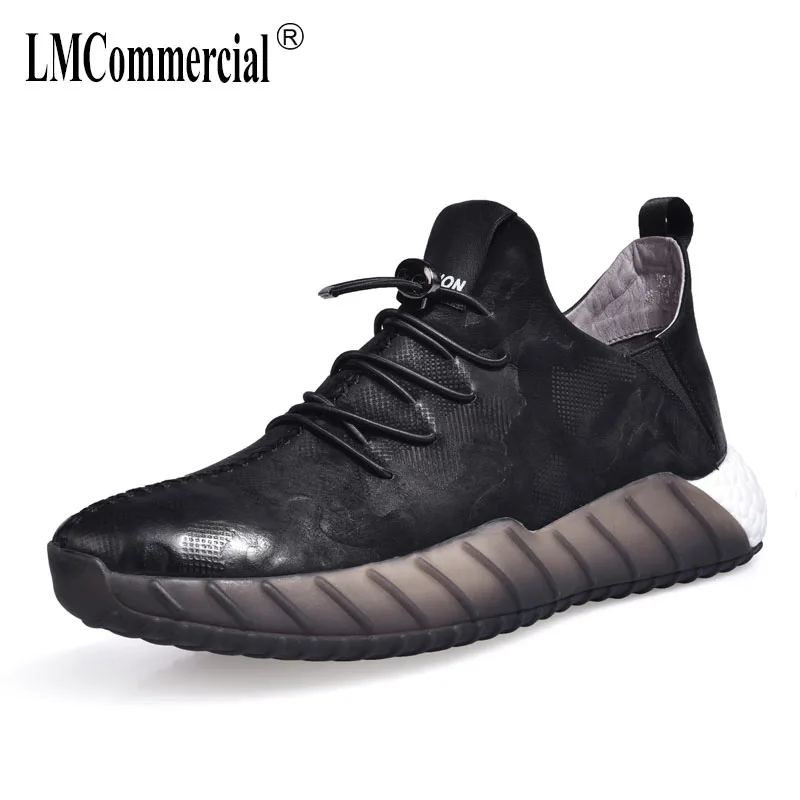 

Spring and Autumn summer British retro all-match cowhide men shoes breathable sneaker fashion male Genuine leather leisure shoes