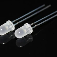 1000 шт. x 5 мм белый рассеянный нефритовый зеленый желтый красный синий 7 цветов медленная вспышка Длинная нога ультра яркий светодиодный светильник светодиодный светодиод