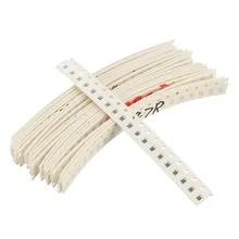 0805 SMD Resistor Kit pack 1% 1/8W (10 ohm~1M ohm) 20 Value * 20 =400pcs Chip Resistor Assorted Samples kit