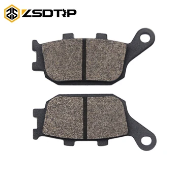 

ZSDTRP For HONDA CB500/NC 700X/CBF 100 KAWASAKI Z750/KLV 1000 SUZUKI GSF 650 YAMAHA YZF-R6 Motorcycle Parts Rear Brake Pads Disc