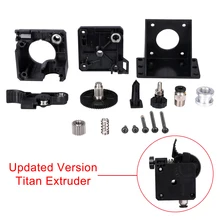 Pièces d'imprimante 3D extrudeuse Titan entièrement Kits + moteur pas à pas Nema 17 + V6 j-head extrudeuse Bowden 1.75 MM support d'alimentation de Filament(China)