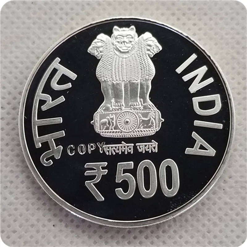 

2015 india 500 Rupees (3rd India - Africa Forum Summit) COPY COIN commemorative coins-replica coins medal coins collectibles