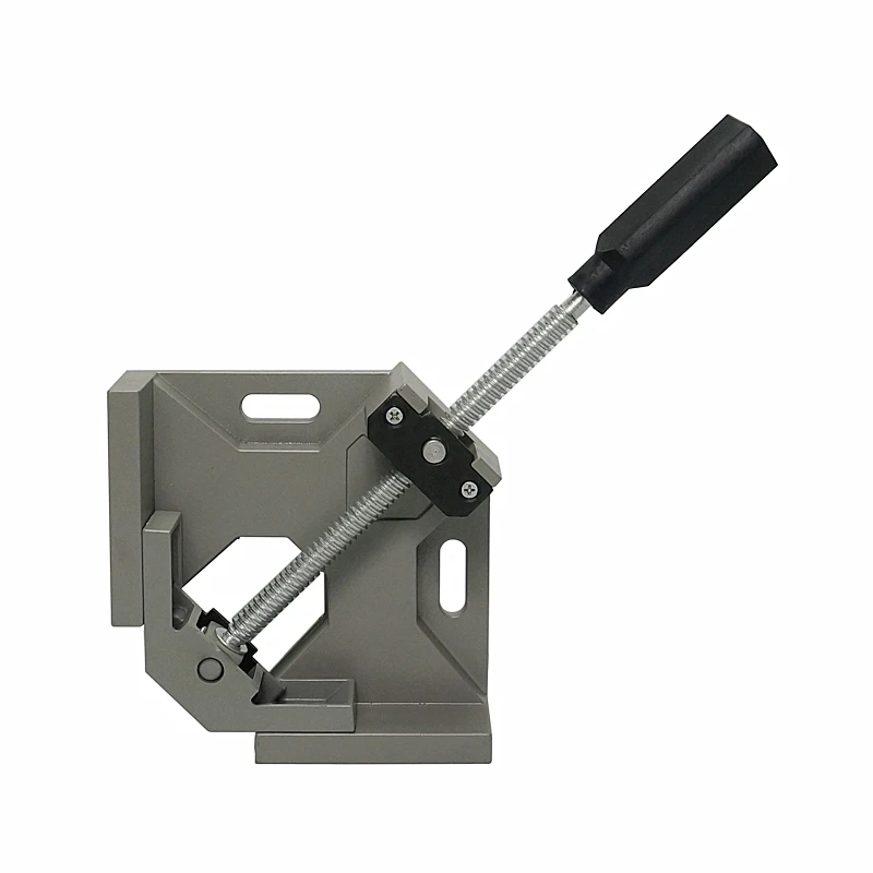 Алюминиевая одинарная Ручка 90 градусов правый угол зажим деревообрабатывающий каркас зажим инструмент для папок для гравировального станка с ЧПУ