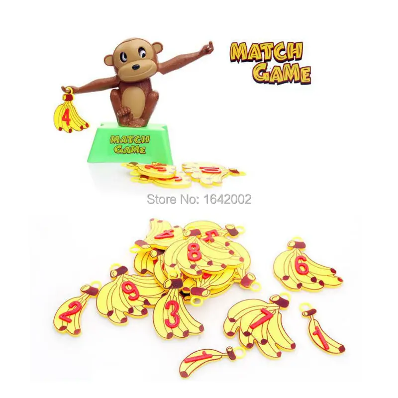 Матч Игра настольная игра обезьяна матч Математика балансировка шкала количество баланс игра детская развивающая игрушка, чтобы узнать добавить и вычесть