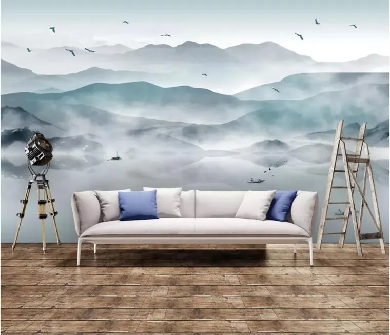 

Abstract landscape papel de parede 3d Mural wallpaper for walls 3 d TV Background Sofa Bedroom wall papers home decor