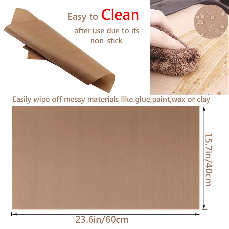 Non Stick Baking Tarpaulin Baking Sheet Reusable High Temperature Resistant Oil Paper Oven Mat Easy Clean Bbq Grill Pad silicone baking mat