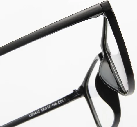Модные простые очки для женщин и мужчин, черная оправа для очков, винтажные квадратные очки с прозрачными линзами, оптическая оправа для очков 0360