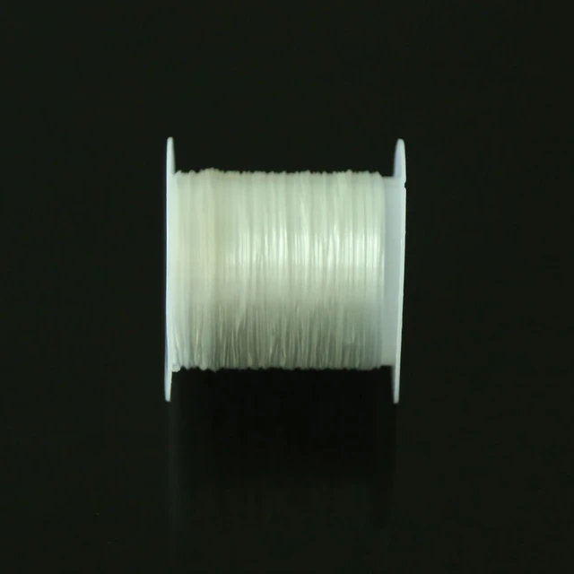 60M/Roll White Stretchy Elastic Rope Cord Crystal String For Jewelry Making  Beading Bracelet Wire Fishing Thread - AliExpress