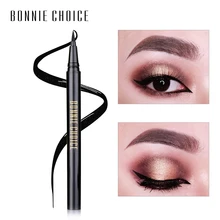 BONNIE CHOICE 48 H 1 шт. Черная гелевая подводка для глаз ручка долговечная водостойкая жидкая подводка для глаз макияж косметический инструмент для теней для век