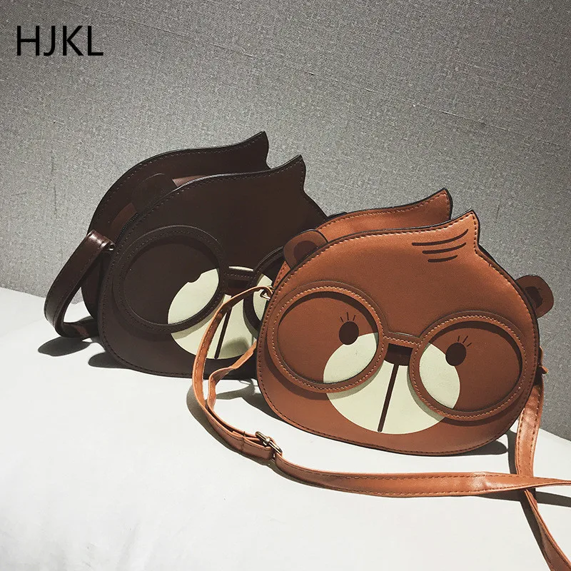 

HJKL 2020 New Korean Version of The Cute Princess Messenger Bag Girl Mini Bag Fashion Trend Squirrel Shoulder Diagonal Pouch