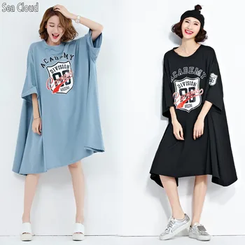 

82 plus size summer long t shirts women 2017 women's loose t-shirt female short-sleeve funny t shirts bust 168 cm t shirt