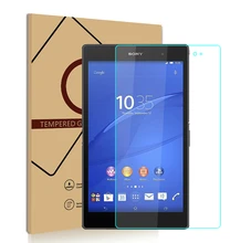 2.5D Edge 9H For Sony Xperia Z3 Tablet PC Tempered Glass Screen Protector Protective Film