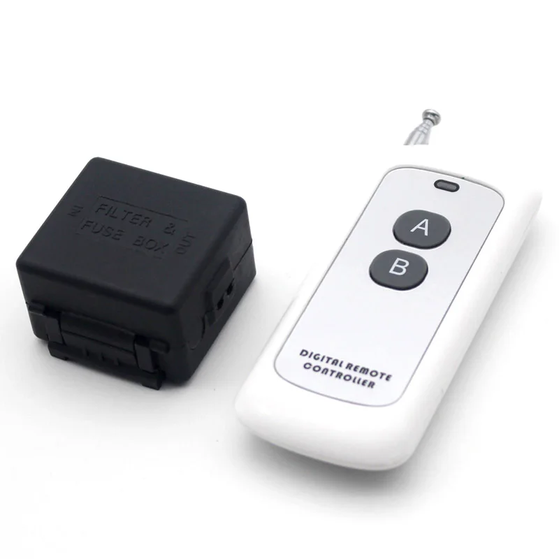 

1 Way DC 12V Wireless Remote Switch Relay Module DIY Receiver + 433 MHz Universal RF Transmitter Remote Controls for gates