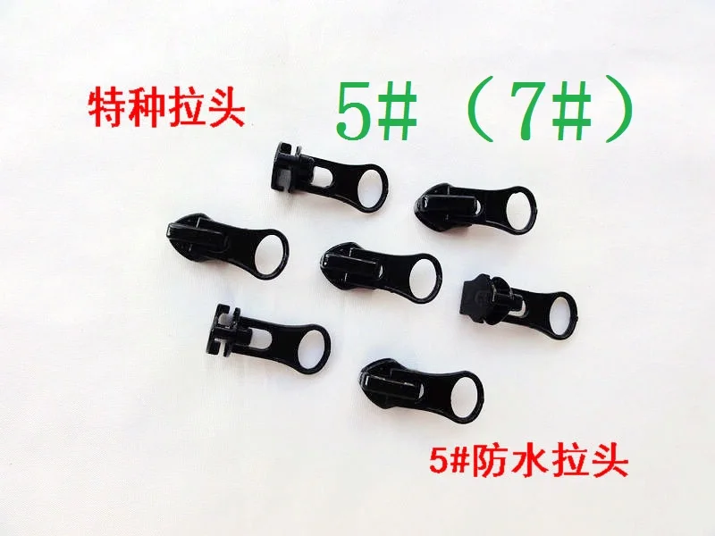 

3# 7# 8# 10# zip head/nylon waterproof zipper slider/zip puller/Hardware accessories/Service Parts/black Jackets coat clothing