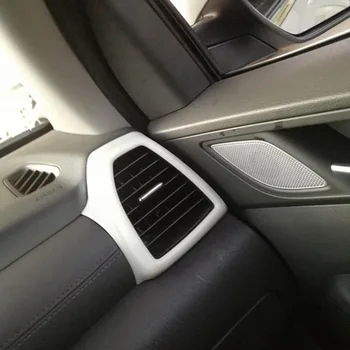 

CHROME DASHBOARD AIR VENT TRIM COVER BEZEL GARNISH FRONT INSERT FRAME FOR Hyundai Tucson 2019 4TH 2PCS/SET