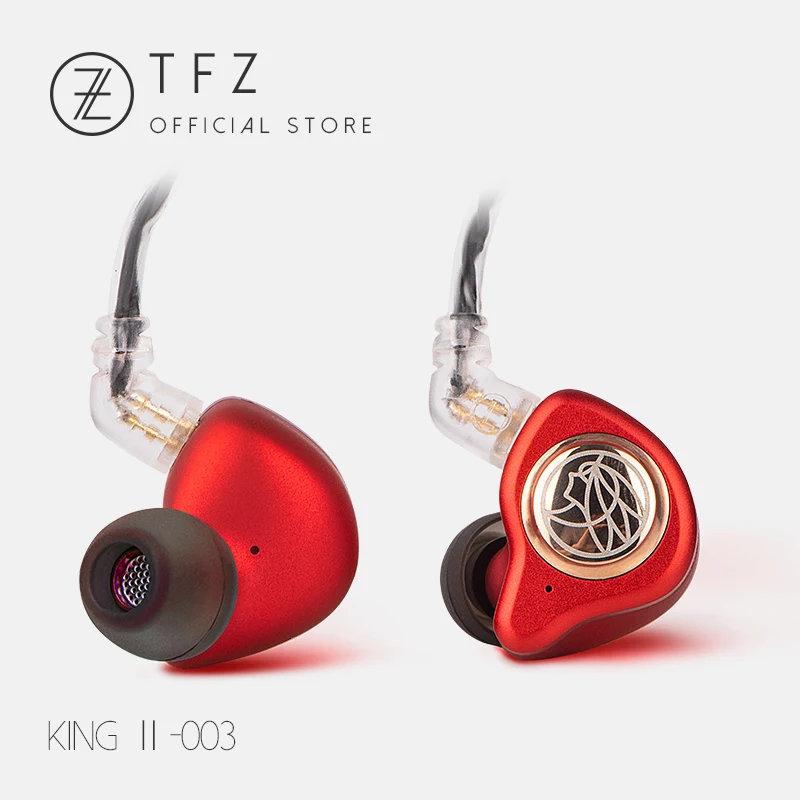 Наушники TFZ/ KING II Hifi с монитором проводные наушники вкладыши 3 5 мм стереонаушники