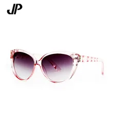JP marca gafas de sol de las mujeres gafas De diseño de Moda vintage estilo de verano gafas de sol de las mujeres cat eye oculos gafas de sol uv 400