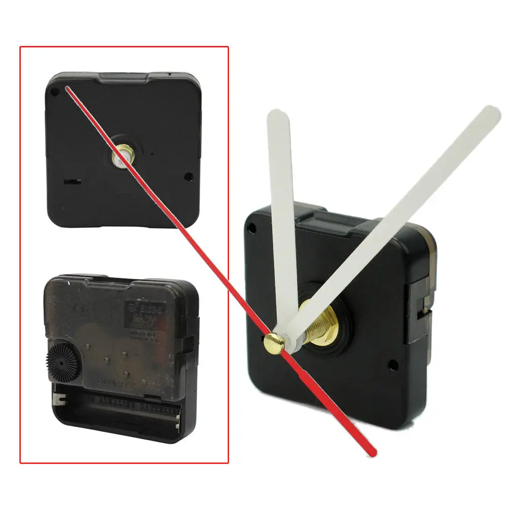 Buy New Modern Black Quartz Wall Clock Mechanism