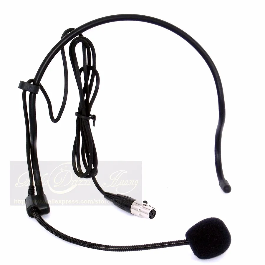 Мини XLR 4-контактный TA4F 4PIN разъем заушника головной микрофон гарнитуры оголовье майка для SHURE Беспроводной поясной передатчик