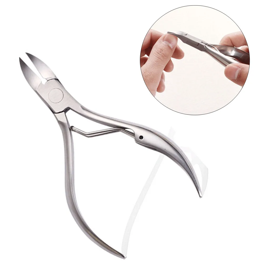 1PC Professional Stainless Steel Toe Nail Cutter Clipper Ingrowing Knife Pedicure Care Cuticle