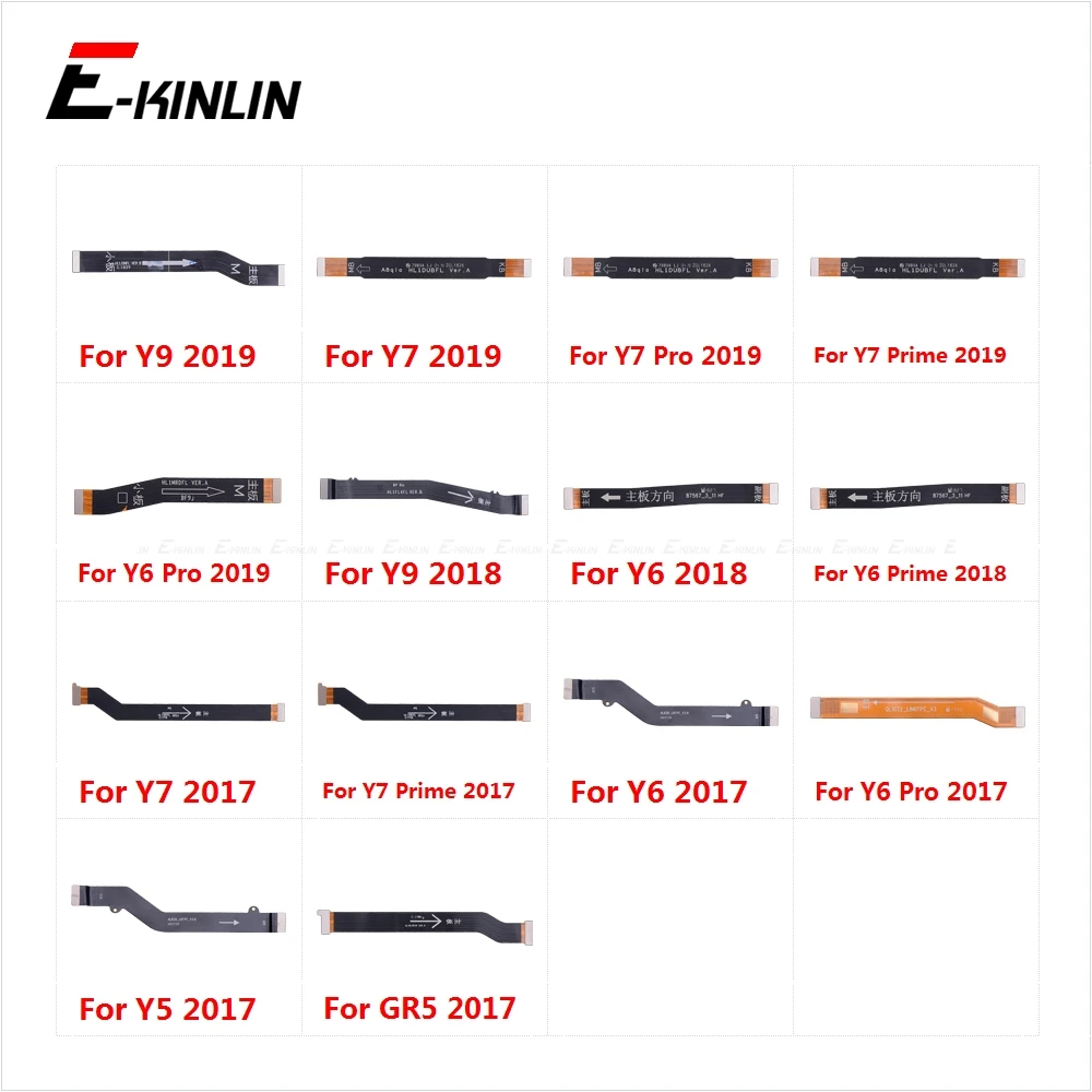 

100% New Main Board Motherboard Connection Flex Cable For HuaWei Y9 Y7 Y6 Prime Pro 2019 2018 Y5 GR5 2017
