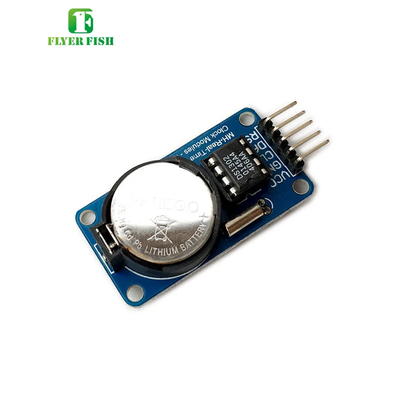 2pcs Clock Module Ds1302 Real Time Clock Module For Arduino Uno Mega ...