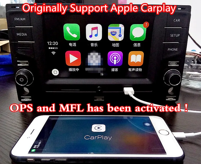Для VW Golf 7 MK7 VII Passat B8 MQB Tiguan L Carplay 6 5 &quotMIB радио 5GD035280B 5GD 035 280 B|radio radio|radio passatradio for vw |