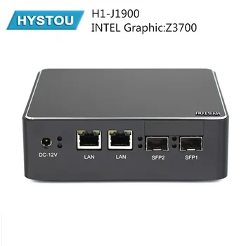 

Hystou Celeron J1900 2*Optical Fiber port mini pc computer windows 10 Micro computer Linux VGA Nettop Fiber Gigabit Ethernet