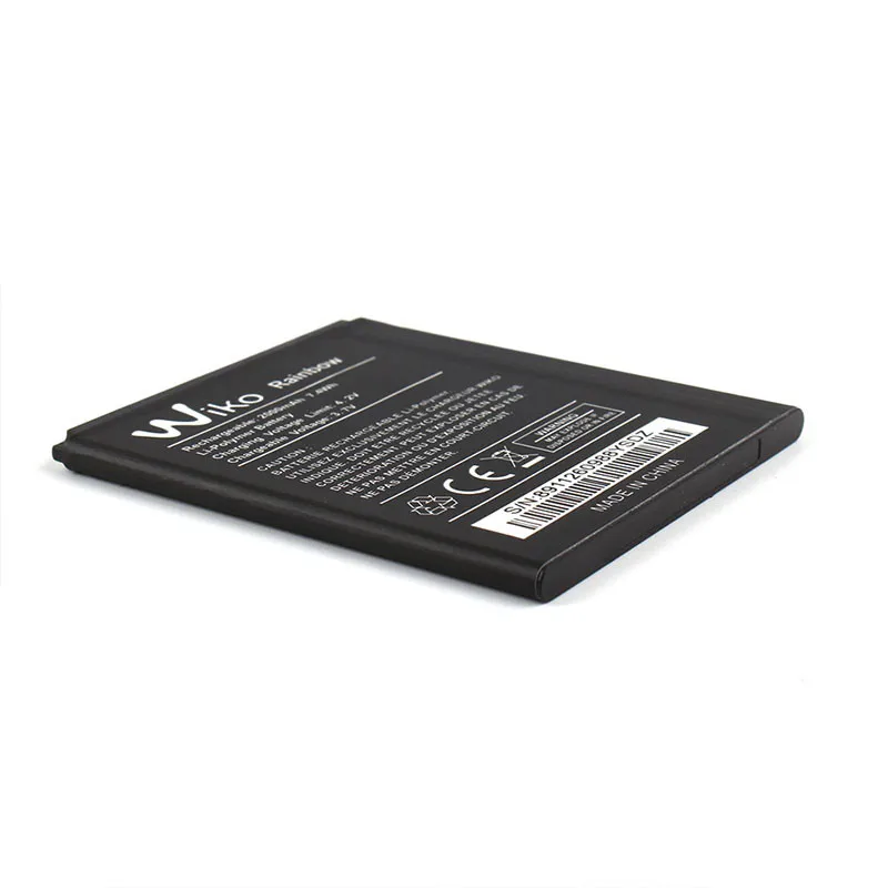 

Vendita Calda Backup 2000 mAh Batteria Per Wiko Arcobaleno Intelligente Del Telefono Mobile + Trasporto Libero