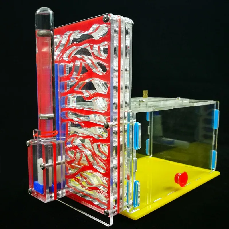 T Форма гнездо муравьев в прямом эфире Ant просмотра среды обитания насекомых Studio ПЭТ вилла муравейника акриловые город B1 Ant от Dreamworks; Пособия по биологии класс игрушка