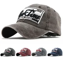 Мужская моющаяся тканевая шапка-бейсболка с надписью с вышивкой для мальчиков, регулируемая хлопковая Высококачественная бейсболка с вышивкой cappello uomo