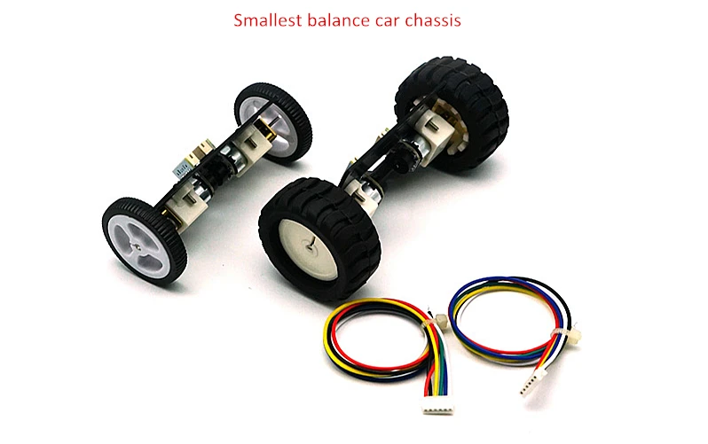 

Smallest balance car chassis GA12-N20 MINI N20 DC Motor with encoder For Stm32 Self-Balancing Robot