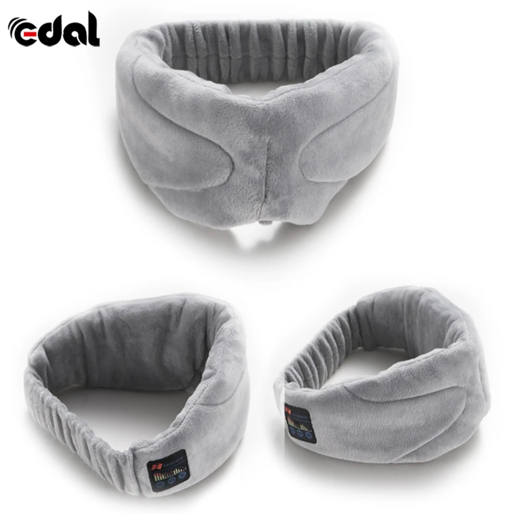 Best  Wireless Stereo Bluetooth Earphone Sleep Mask Anti-noise Sleeping Headphone Bundle Music Headband f