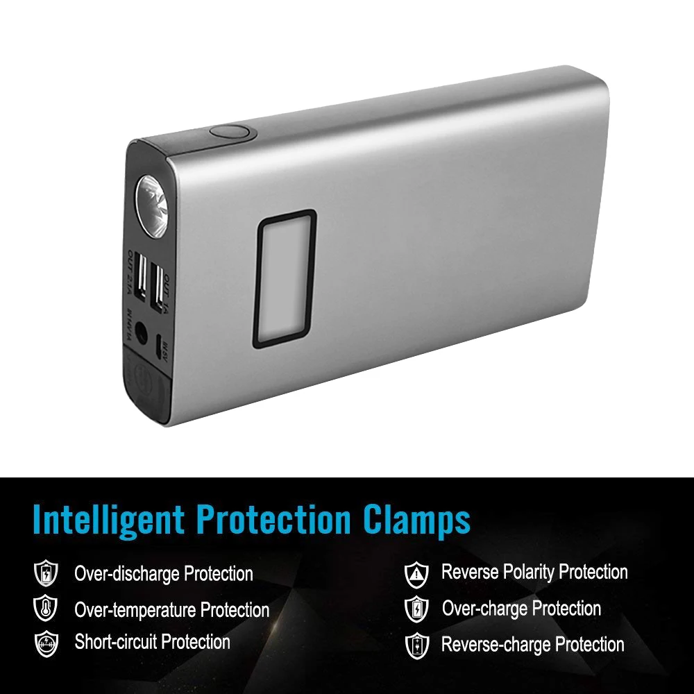 18000mAh Super Power Car Jump Starter Power Bank 700A Car Battery Booster Charger 12V Starting Device Petrol Diesel Car Starter