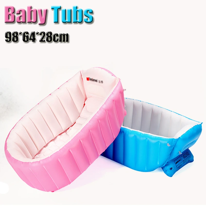 portatile bagnetto gonfiabile per bambini vasca di ispessimento pieghevole bambini lavandino bambini vasca da bagno bambino