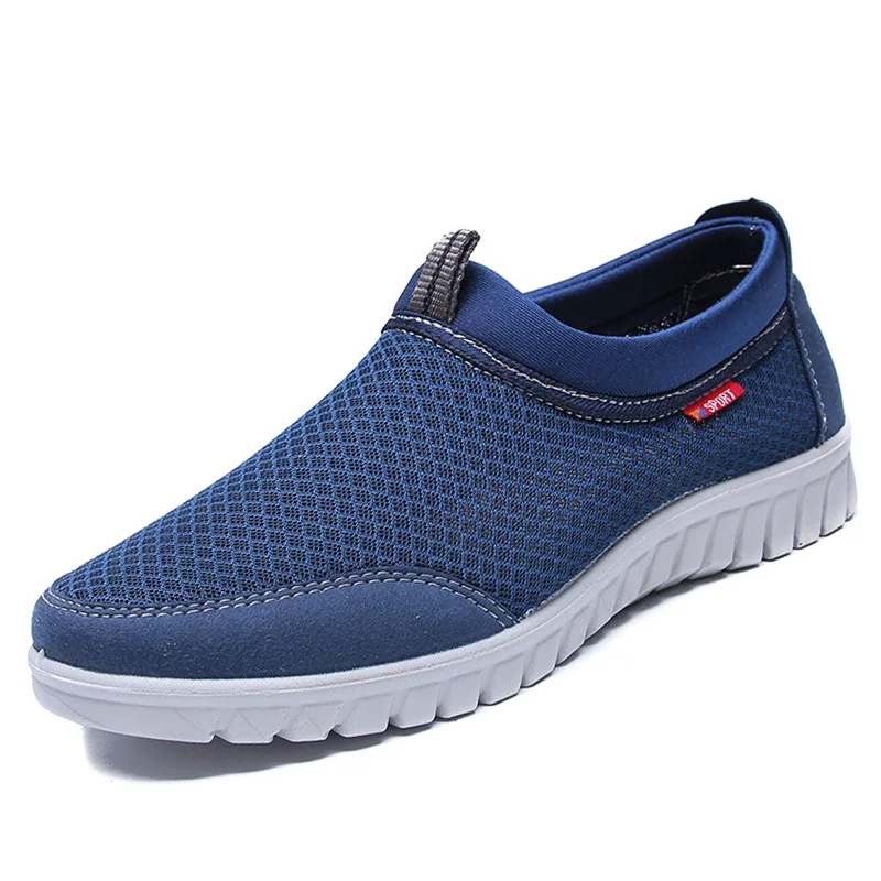 

Shoes for men Mesh Breathable Sneaker men vulcanized shoes Plus size 38-50 Superstar shoes Slip-On Hollow Sapato masculino