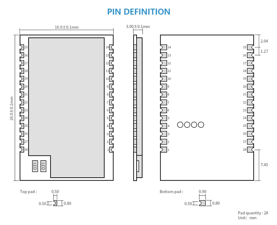 E810-ttl-CAN01 UART ttl к CAN-BUS беспроводной трансивер CAN Protocal Modbus 3,3 V 5V IoT RF модуль