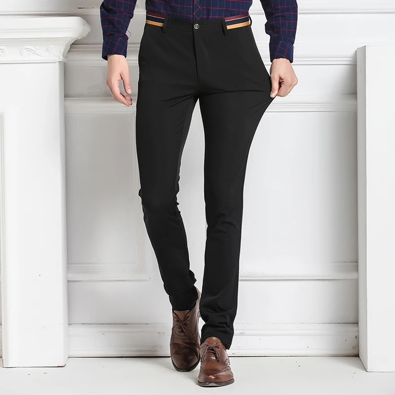 Men's Suit Pant Slim Business trousers Four seasons Pencil pants Stretch suit trousers Big Size Slim Mens Non Ironing Gent Life Men's Suit Pant Slim Business trousers Four seasons Pencil pants Stretch suit trousers Big Size Slim Mens Non Ironing Gent Life