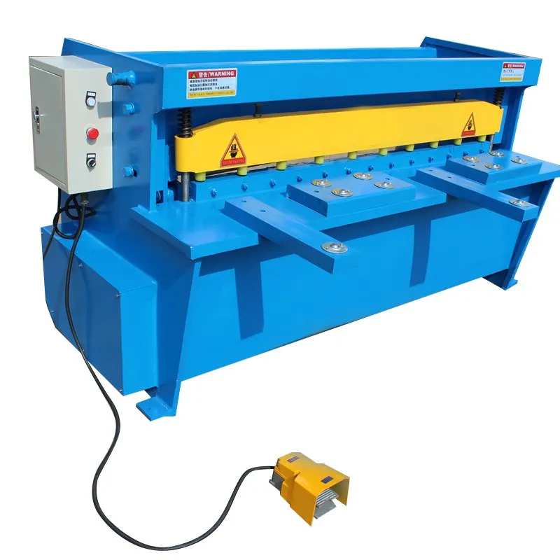 

2MM Thickness 1000MM 1300MM 1500MM 2000MM 2500MM Width Electric Shearing Machine For Sheet Metal Plate Shear Cutting Machine