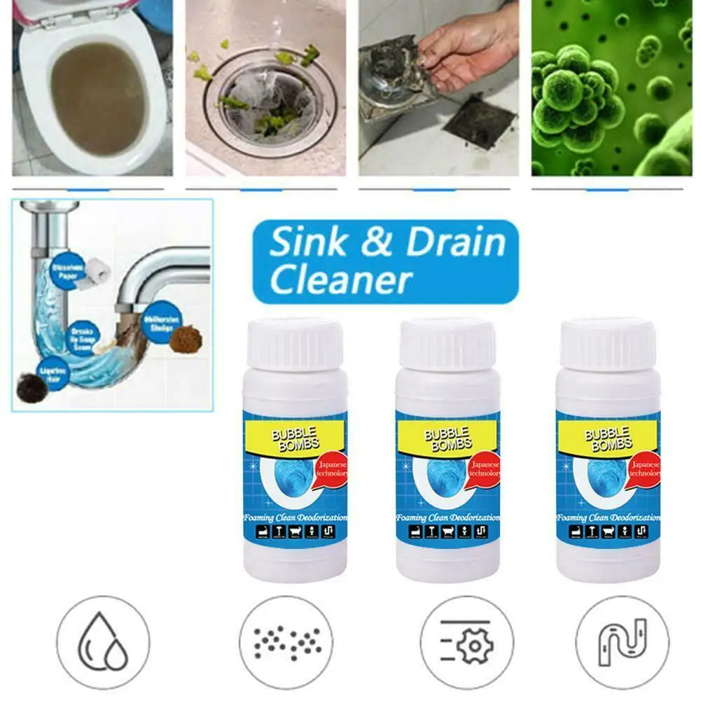 New All-Purpose Quick Foaming Toilet Cleaner No Hurt Hand Disinfecting Magic Detergent Floor Tile Household clean spot